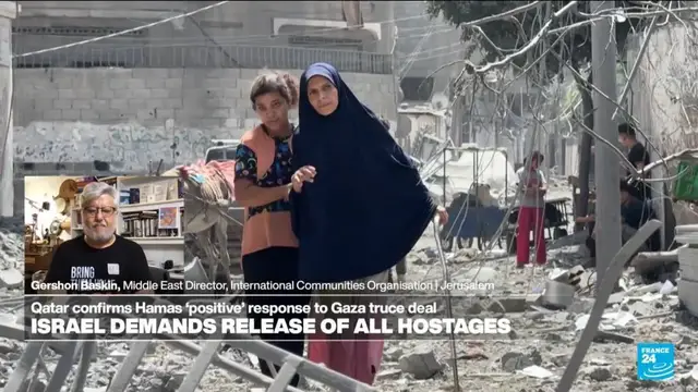 'Video thumbnail for Countries that 'don't prevent the Gaza genocide are complicit with Israel', activist says'