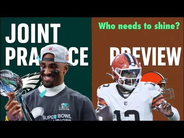 Video thumbnail for lord brunson: eagles joint practice preview: roster bubble, cooper's chances, and top storylines