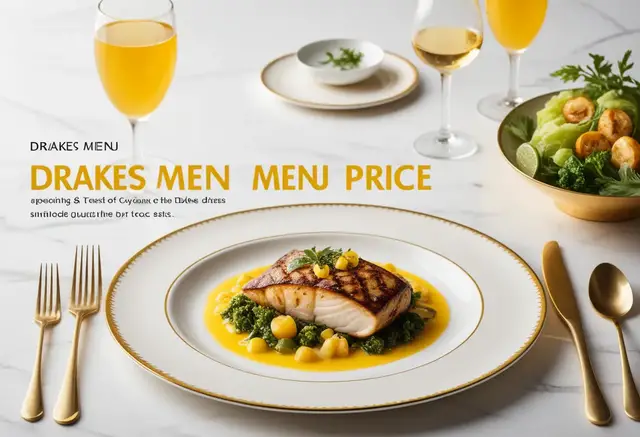 Video thumbnail for Drakes Menu Price