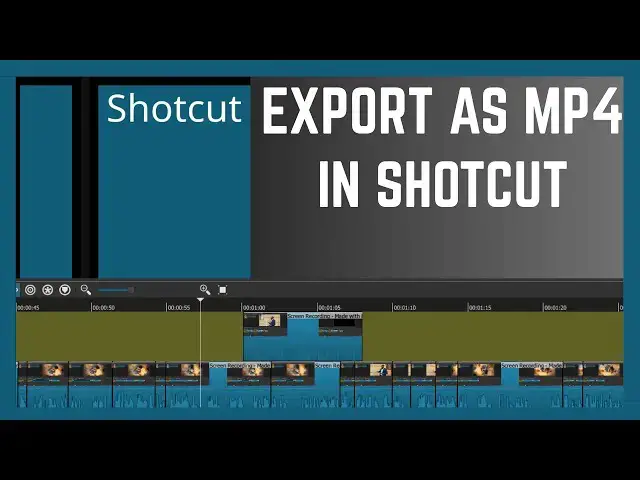 'Video thumbnail for How To Export As MP4 In Shotcut | Shotcut Tutorial'