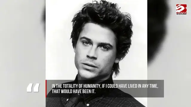 Video thumbnail for Rob Lowe reflects on the incredible experience of being famous and single in the 80s