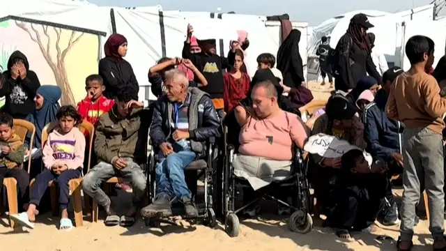 Video thumbnail for Gaza war amputees mark International Disabilities Day