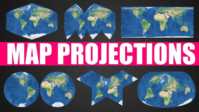 Video thumbnail for How do Map Projections Work?