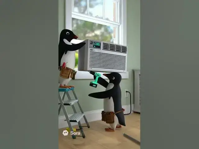 'Video thumbnail for Baby it’s cold outside! Having fun with Sora'