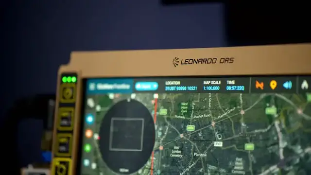 'Video thumbnail for Leonardo DRS showcases tactical radars, AI and global partnerships at DSEI'