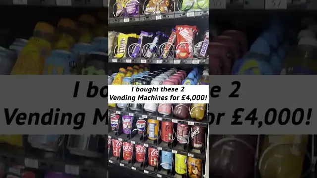 'Video thumbnail for Money Making Meg: vending machine business: £4,000 investment = £1,000 profit!'