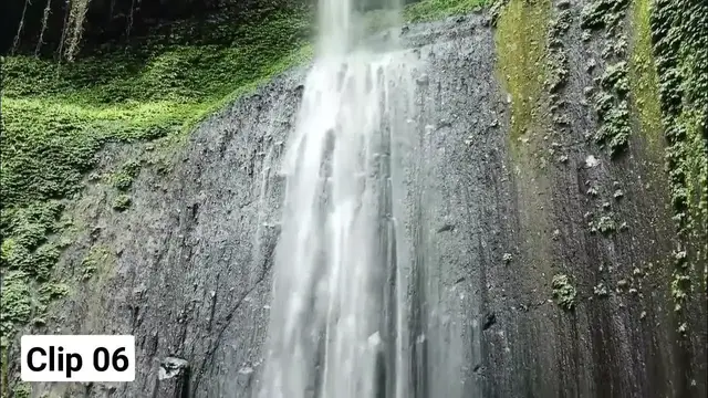 Video thumbnail for Drone Footage of Waterfalls   Waterfall Nature Background