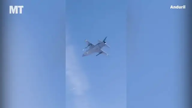 Video thumbnail for Air Force inches closer to armed collaborative combat aircraft with missile test