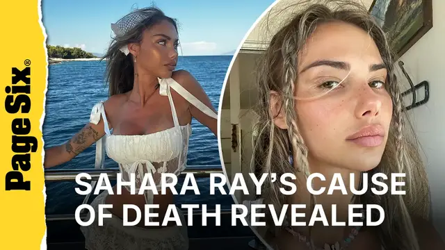 Video thumbnail for Model Sahara Ray's cause of death revealed: report