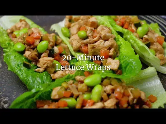Video thumbnail for 20-Minute Lettuce Wraps | Easier Eats