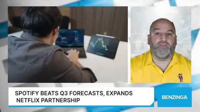 'Video thumbnail for Spotify Beats Q3 Forecasts, Expands Netflix Partnership'
