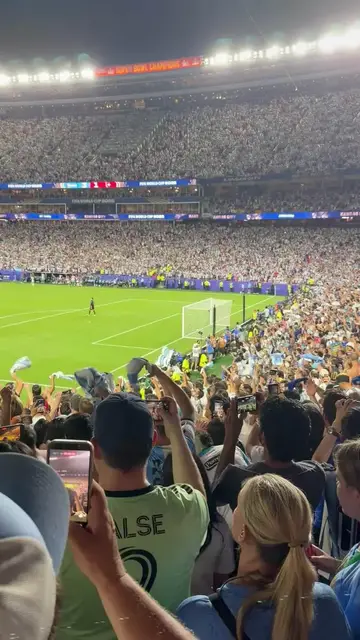 Video thumbnail for Argentina Fans Celebrate World Cup 2026 Win in Kansas City
