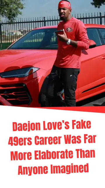 Video thumbnail for Daejon Love’s Fake 49ers Career Was Far More Elaborate Than Anyone Imagined