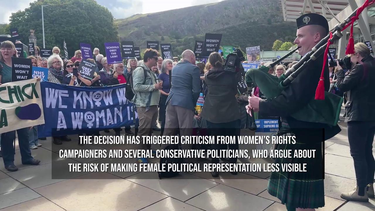 Video thumbnail for Scottish Parliament Removes Gender Search Filter After Election of Trans MSPs.