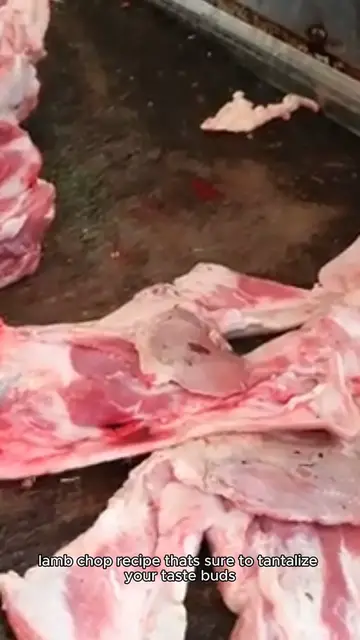 Video thumbnail for lamb chop recipe