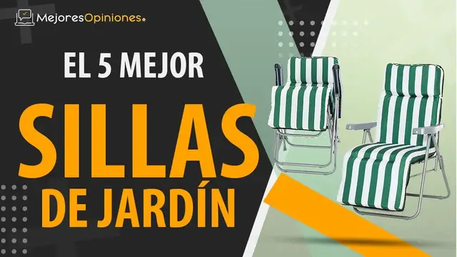 Video thumbnail for ⭐️ MEJOR SILLA DE JARDÍN - Reseñas y Guía de compra (Comparativa 2021)