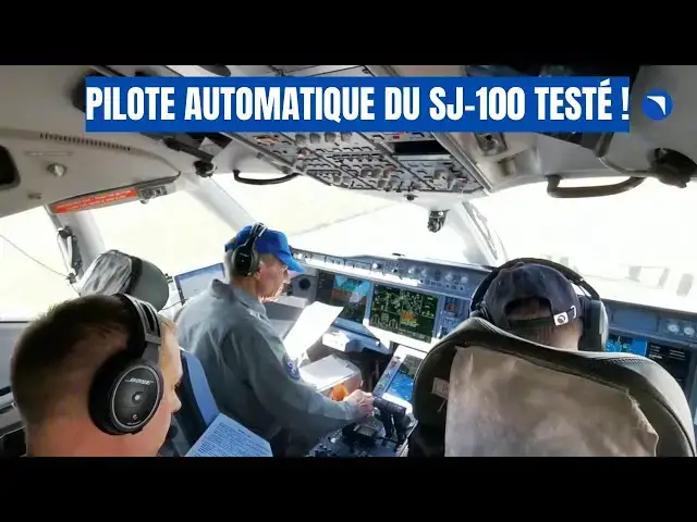 Video thumbnail for Le Superjet russe teste le pilote automatique domestique CAT IIIB
