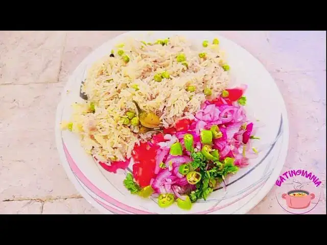 'Video thumbnail for Matar Pulao Chawal Recipe'