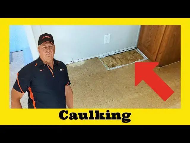 Video thumbnail for Caulking Floor Patch And Leveler