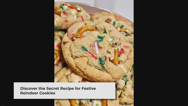 Video thumbnail for Christmas Reindeer Cookies
