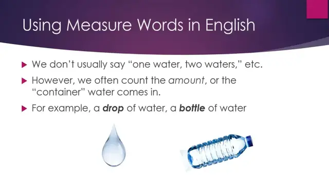 Video thumbnail for Measure Words I