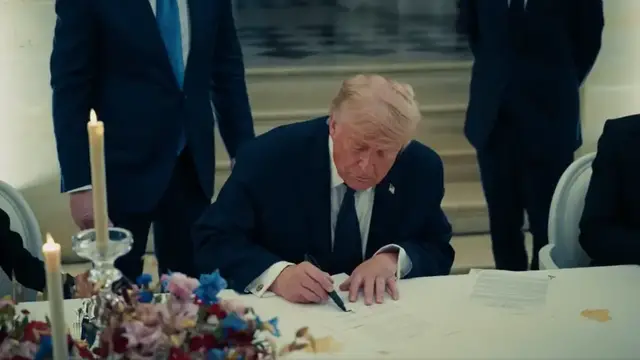 Video thumbnail for Iran says Trump agreed to deal terms 'out of desperation' as US Democrats blast agreement