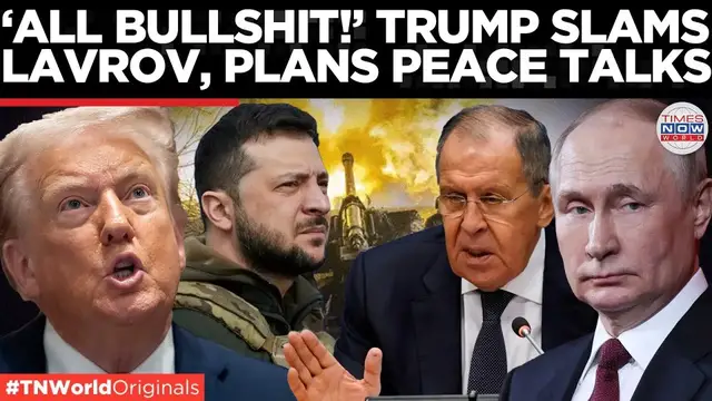 'Video thumbnail for Trump Slams Lavrov, Pressures Putin for Ukraine Peace Deal | Times Now World'