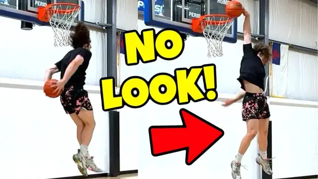 Video thumbnail for Travis Dunks & Ben Bounces: Jaw-Dropping Slam Dunks & Athletic Jumps
