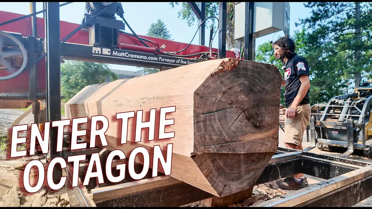 Video thumbnail for matthew cremona: quarter sawing methods explained: best techniques for lumber, grain, and yield