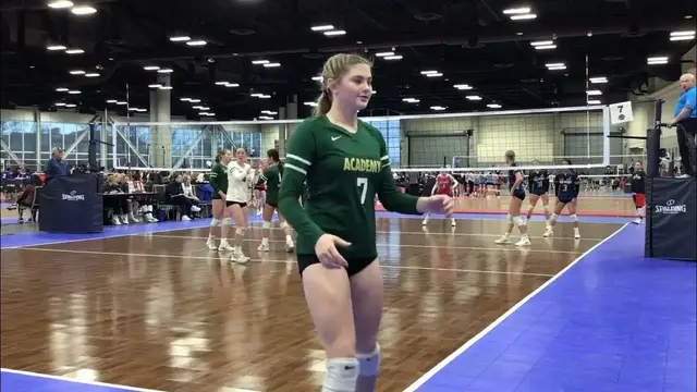 'Video thumbnail for Academy Volleyball Club 14HP Denny Volleyball Game'