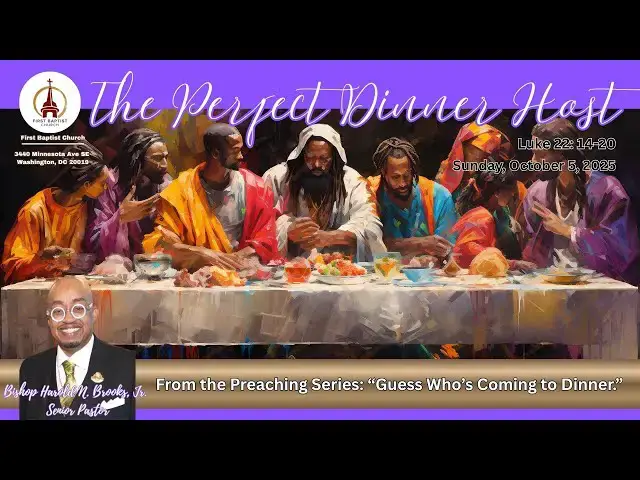 'Video thumbnail for "The Perfect Dinner Host" Luke 22:14-20'