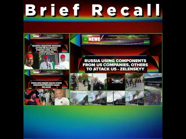 Video thumbnail for NewsBriefRecall @8pm 7-10