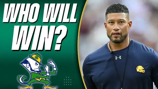 'Video thumbnail for Notre Dame Football 2025 Season: Position Battles & Predictions'
