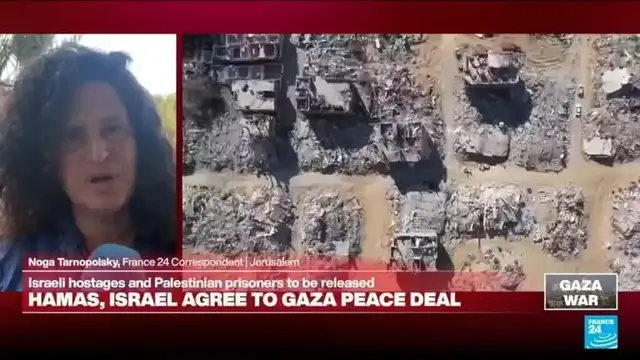 'Video thumbnail for War in Gaza: Hamas and Israel have agreed to a ceasefire and hostage deal'