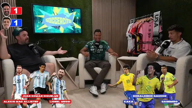 'Video thumbnail for Soccercito - Brasil vs Argentina Combined Xl - 15JULY2025'