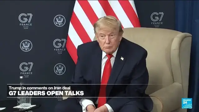 Video thumbnail for REPLAY: Deal will mean 'Iran will never have a nuclear weapon', says Trump