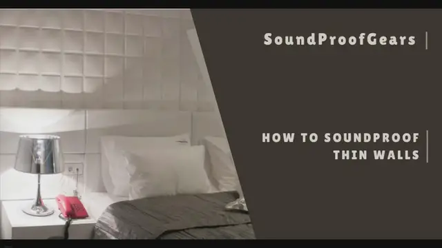 'Video thumbnail for How To Soundproof Thin Walls: 5 Ways To Block Out Noise'
