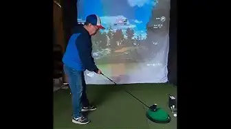 'Video thumbnail for Are Golf Simulators Accurate? - A Quick Hole on SkyTrak'