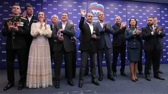 Video thumbnail for Russia election results show Putin’s party winning: What we know