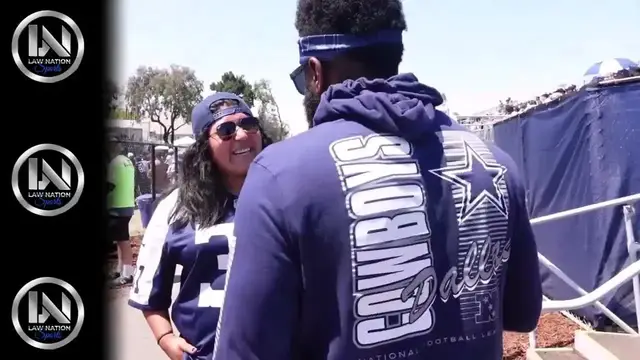'Video thumbnail for law nation sports: dallas cowboys training camp 2024: fan love and signatures in oxnard!'