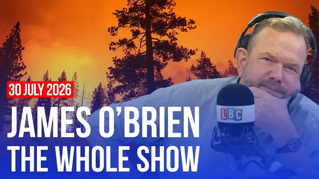Video thumbnail for You live in a hotter country than the one you were born in | James O'Brien - The Whole Show