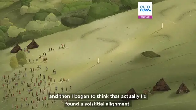 Video thumbnail for Archaeologists discover 5,000-year-old 'proto-Stonehenge' just a few miles from the famous monument