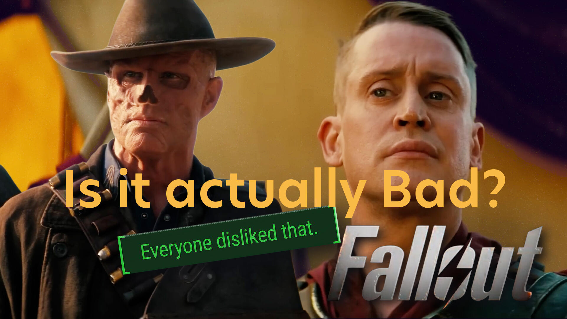 Video thumbnail for Fallout Is Causing a Fan Meltdown — But Is It Actually Bad?