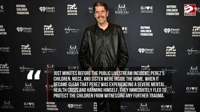 Video thumbnail for Perez Hilton's family fled home before mental health crisis