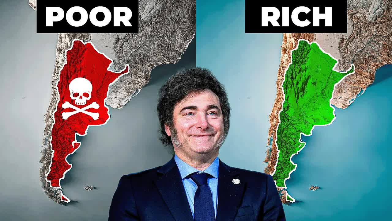 Video thumbnail for business basics: argentina's economic turnaround: from bankruptcy to booming economy under javier milei?