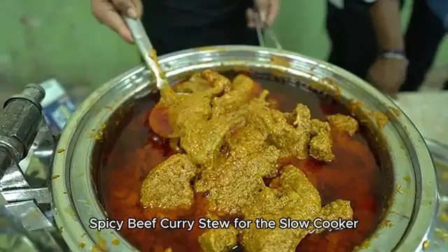 Video thumbnail for Spicy Beef Curry Stew for the Slow Cooker