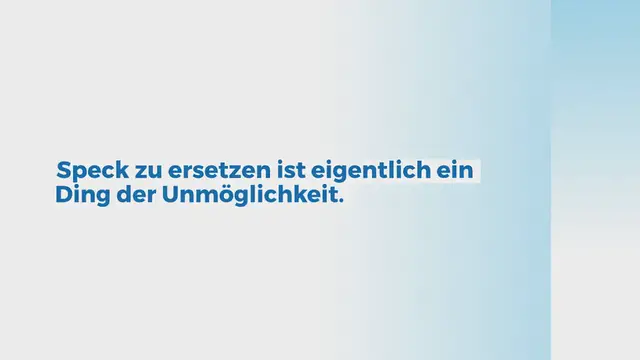 Video thumbnail for Speckersatz: Die 14 besten Alternativen zu Speck & Bacon