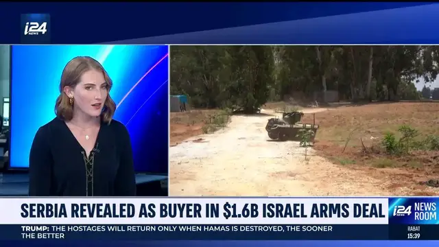 'Video thumbnail for Serbia revealed as buyer in $1.6B Israel arms deal'
