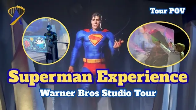 Video thumbnail for Superman Experience: Defenders Unite POV | Warner Bros Studio Tour