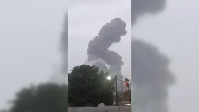 Video thumbnail for Iran: U.S. Airstrikes Hit Pier in Southeastern Iran.